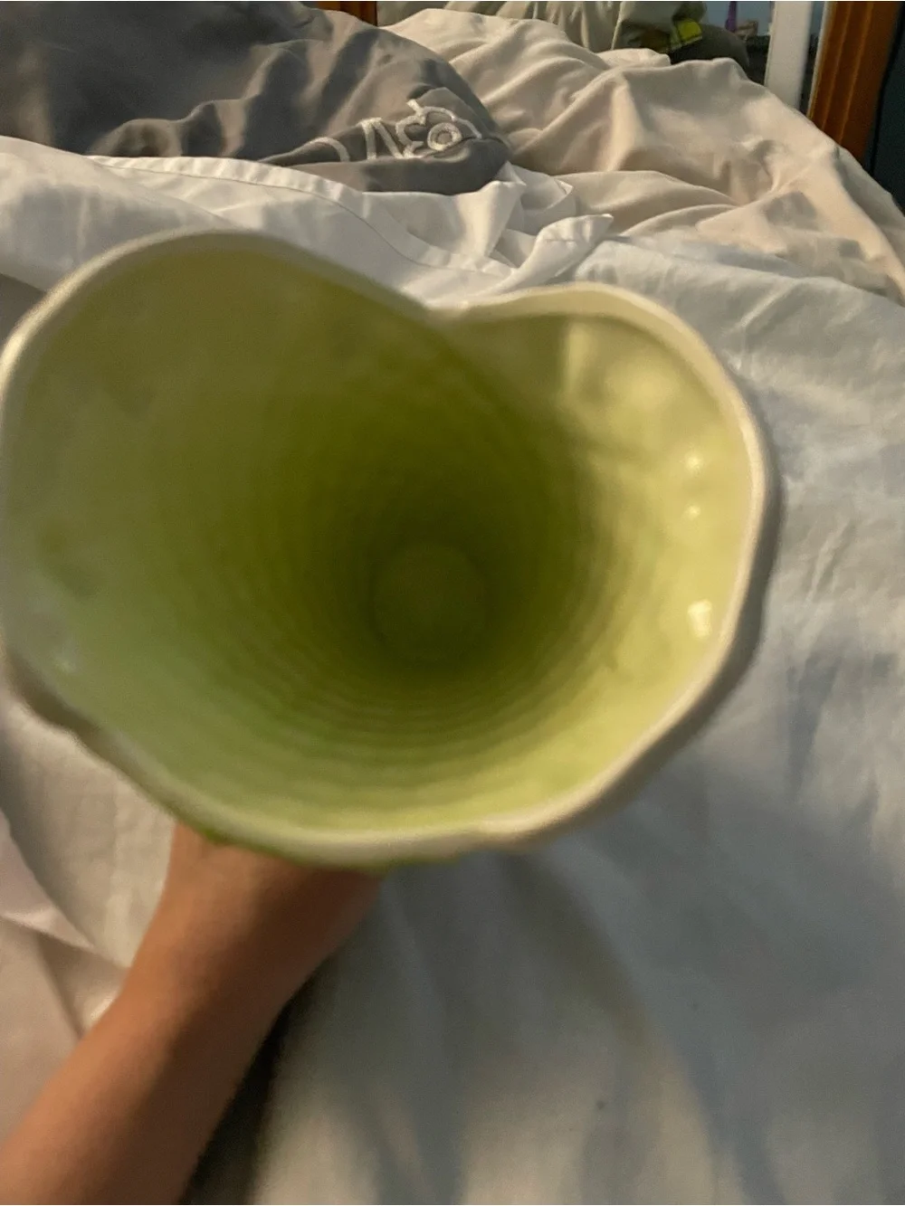 Ceramic Ice Cream Cone Vase decoration